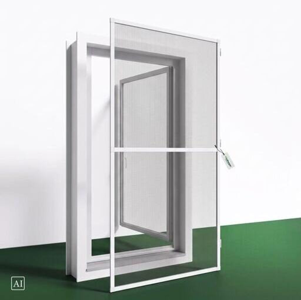 Windhager Fliegengitter Rahmentür mit Alurahmen, 100 x 210 Produktbild 