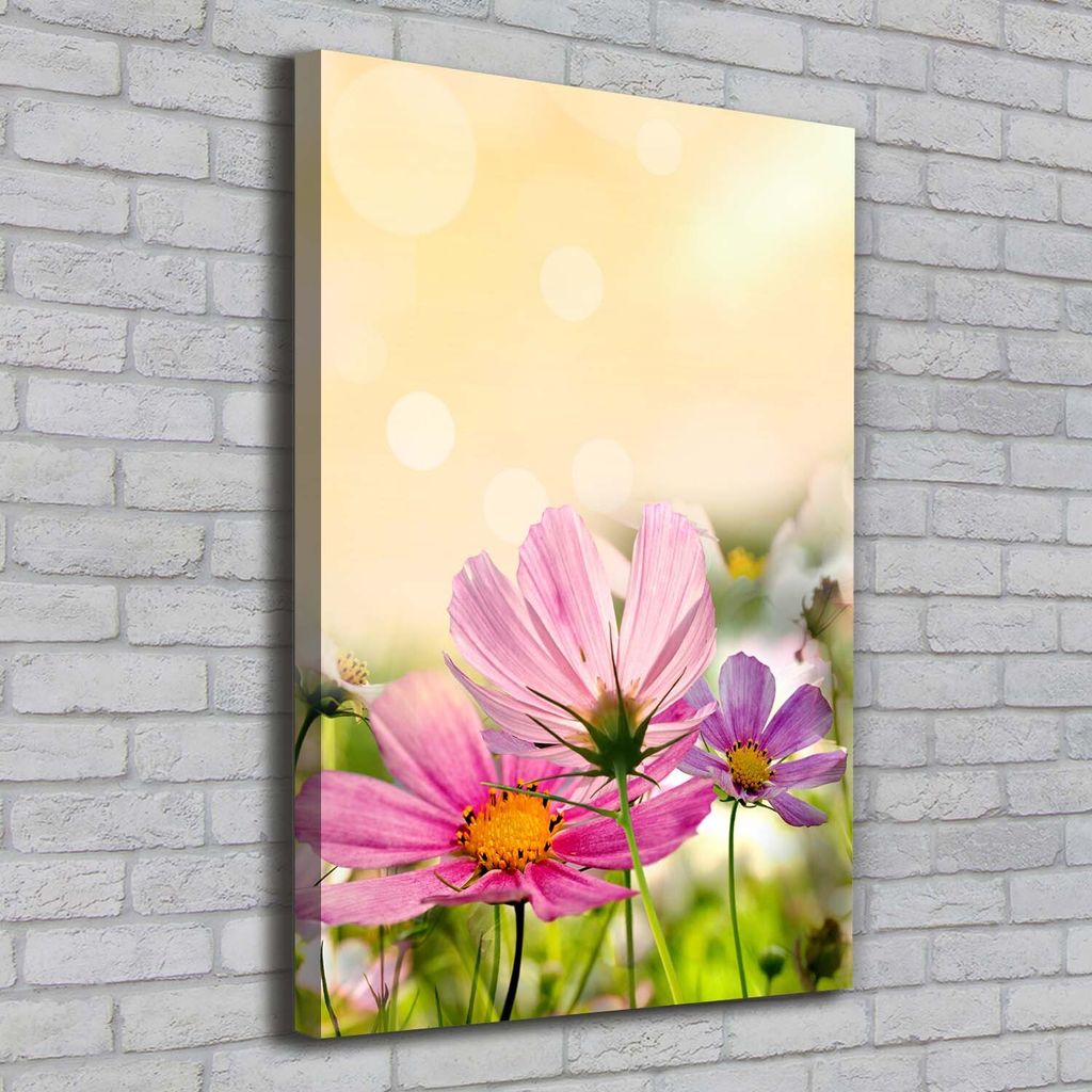 Tulup Leinwandbild - 70x100cm - Wandkunst - Drucke auf Leinwand - Leinwanddruck - Wohnzimmer Wanddekoration XXL - Wohnung Deko Kunstdrucke - Blum...