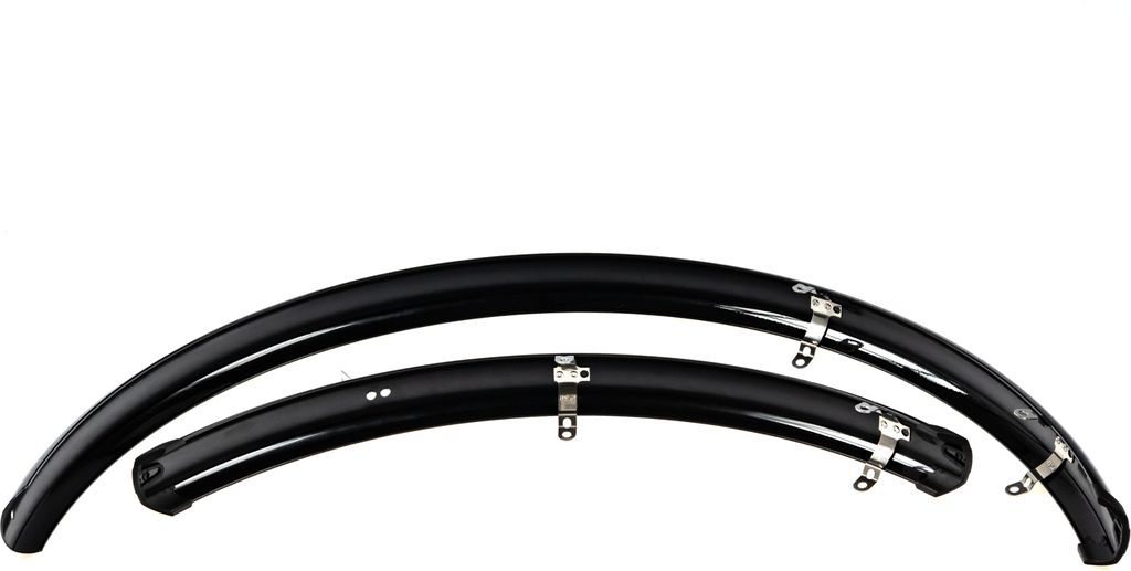 Fahrrad Schutzblech Weiß Set 26 - 28 Zoll Vorne + Hinten Universal Kotflügel EBa