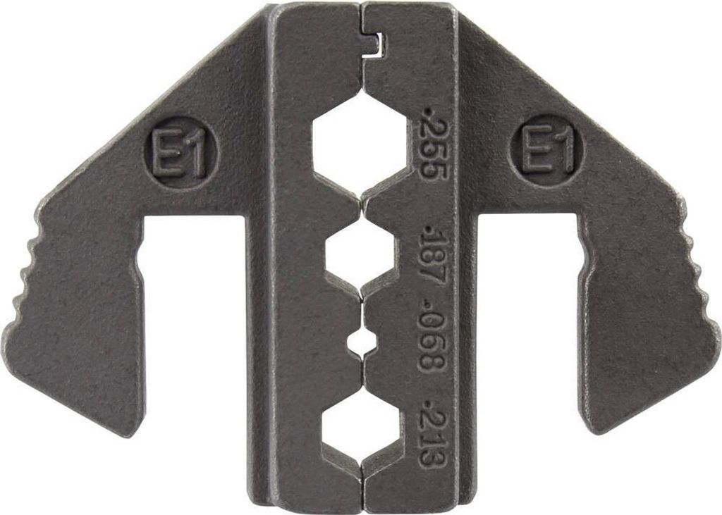 TOOLCRAFT PLE-0E1 Crimp-Einsätze Geeignet für Kabeltyp: RG58, RG59, RG62, RG174 Passend für Marke (Zangen): TOOLCRAFT P