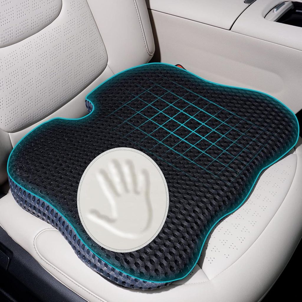 Kussens voor autostoelen, orthopedisch, wigvormig, Productafbeelding 