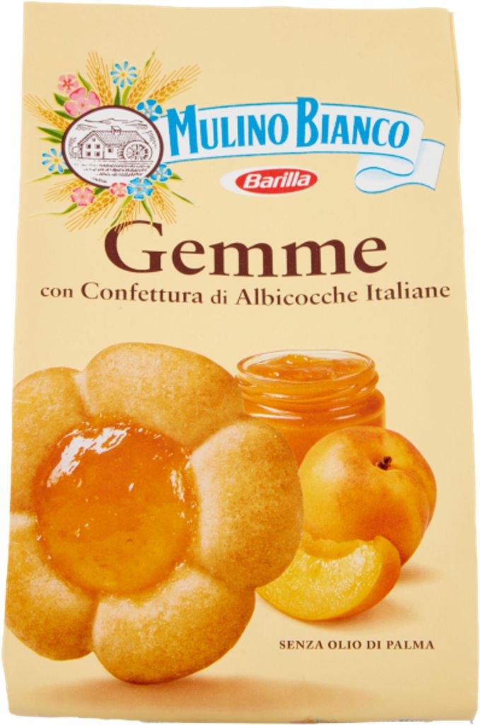 Mulino Bianco Gemme Albicocca/Aprikose 200 gr. Produktbild 