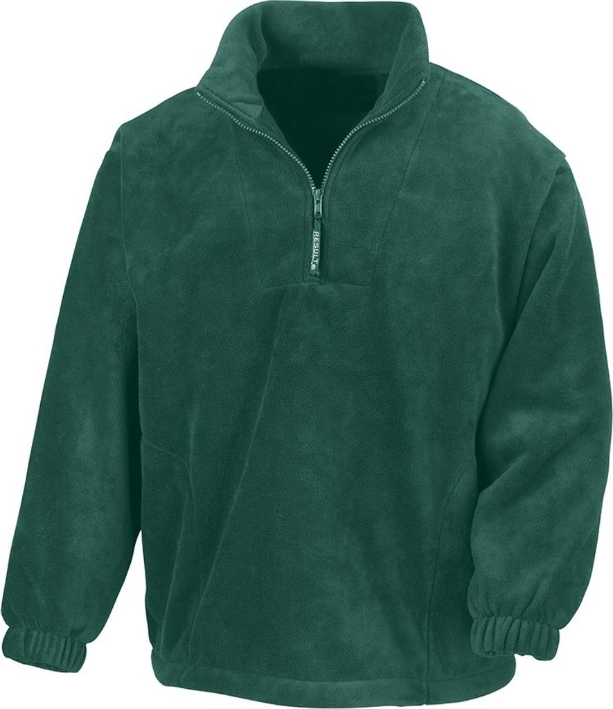 Result - "Polartherm" Fleece Reißverschluss für Herren/Damen Uni PC3804 (M) (Tannengrün)