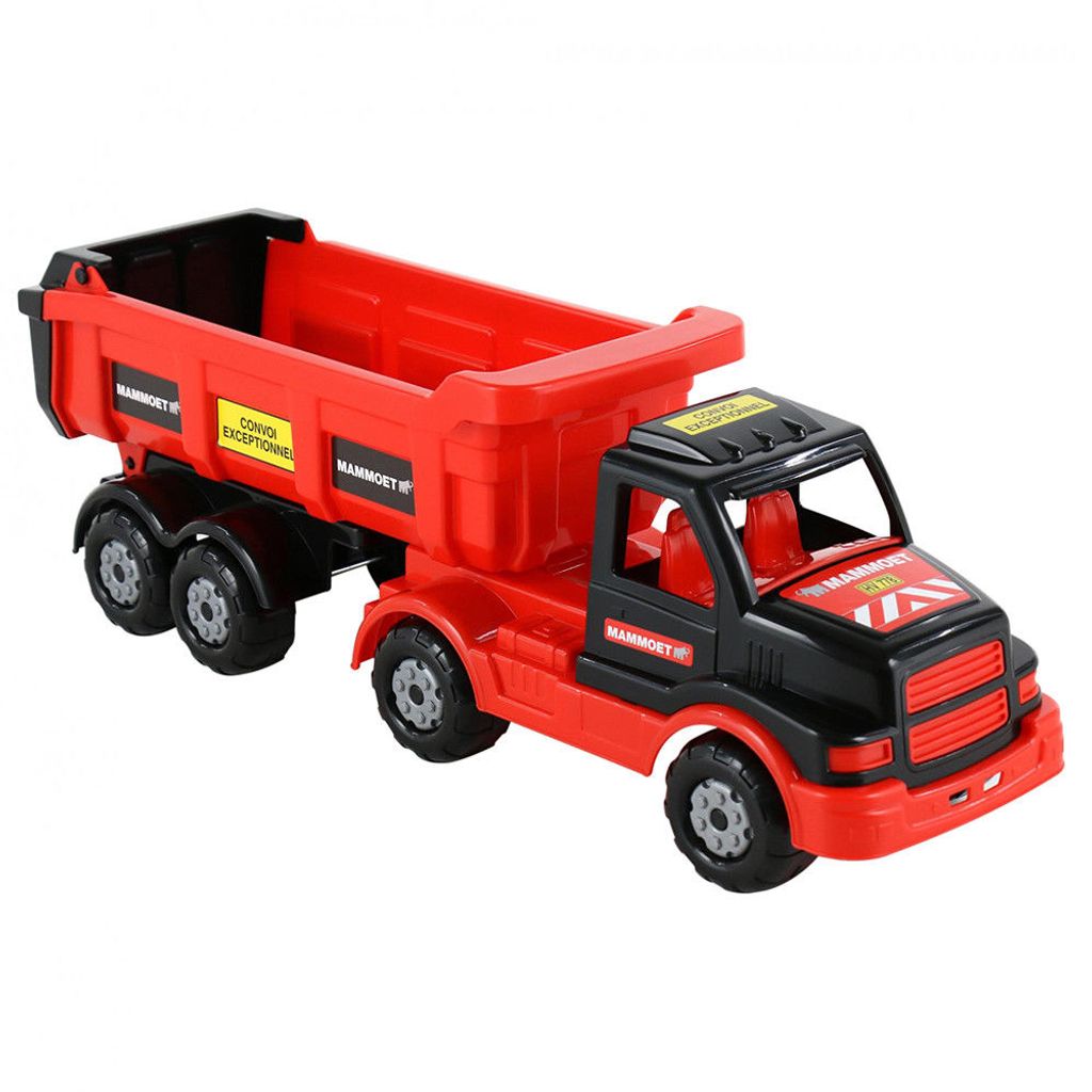 Kinder Kipper Spielzeug Power Truck LKW Sattelkipper Sattelschlepper Fahrzeug DE 