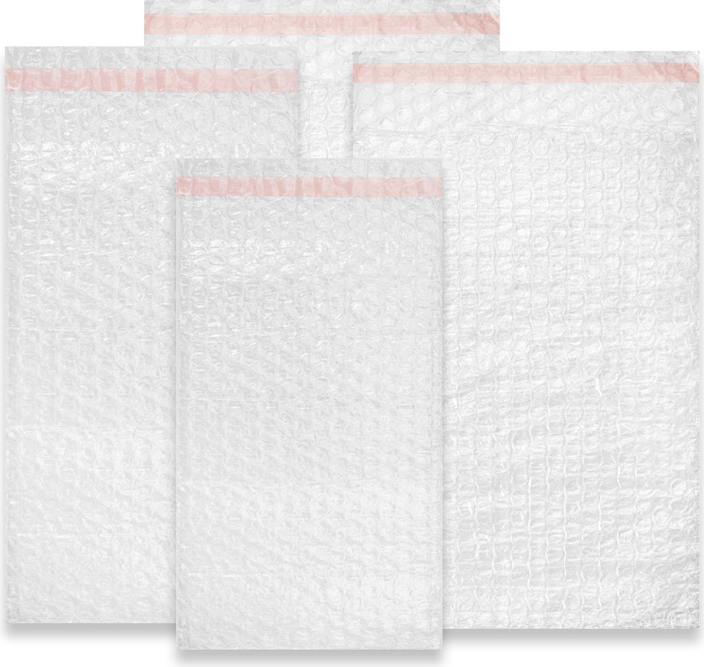 Luftpolstertaschen Flachbeutel Bubble Bags 200 x 300 + 50 mm 200 Stück