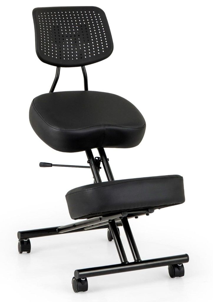 Ergonomiczny fotel klęczący z regulowaną wysokością i Zdjęcie produktu 