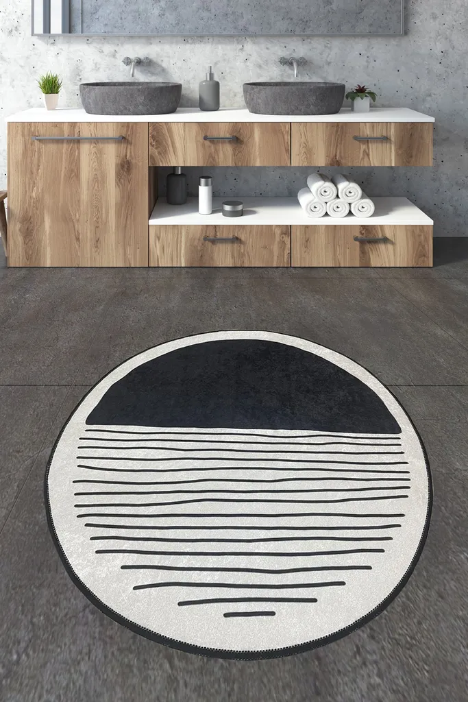 Tappeto Bagno Mijolnir CHL1176 100% Poliestere - Assorbente 700g/m²