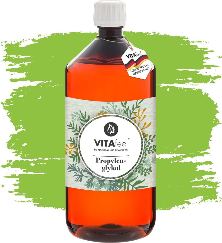VitaFeel 1000ml Propylenglykol 99,9% hochrein | 1L flüssig Propylene Glycol E1520
