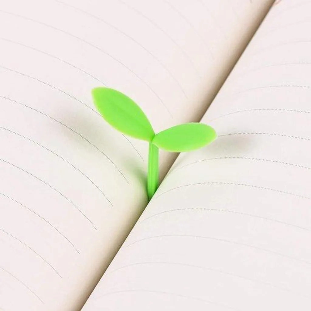 Marque-pages Silicone Vert pour Organiser vos Lectures et vos Études