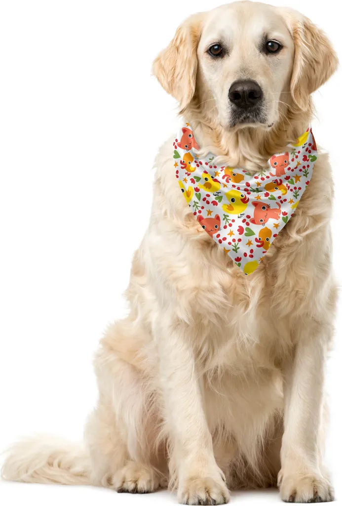 Recensione Bandana ABAKUHAUS 40x40 cm per Cani e Gatti Primavera