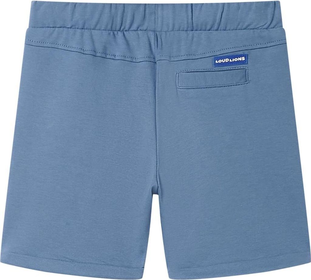 vidaXL Kindershorts mit Kordelzug Dunkelblau 140
