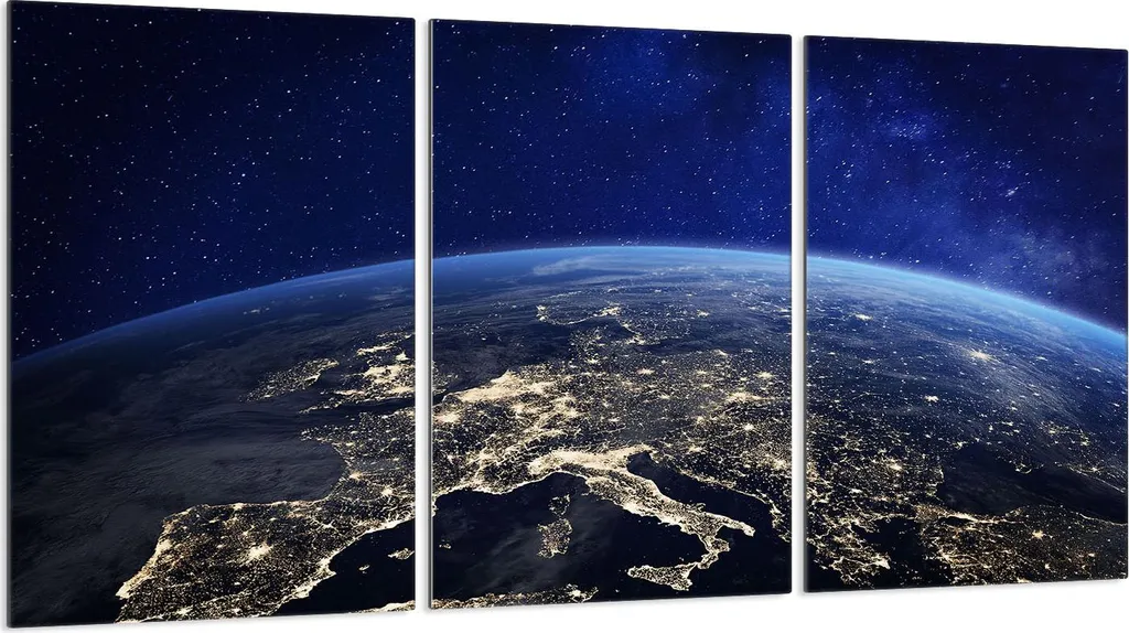 Offerta Set 3 Piastre Copriforno 30x52 Vetro Earth Europe - Shop