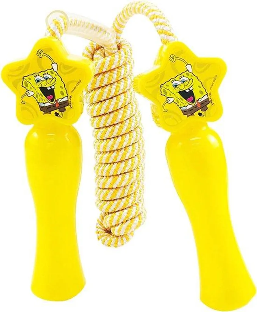 Corde à sauter réglable pour enfants en coton et nylon avec motif anime