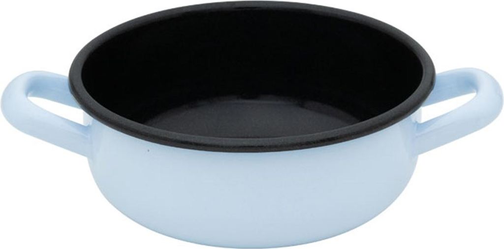 Riess Emaille Bauernschüssel Ø 14 cm Backemaille Blau