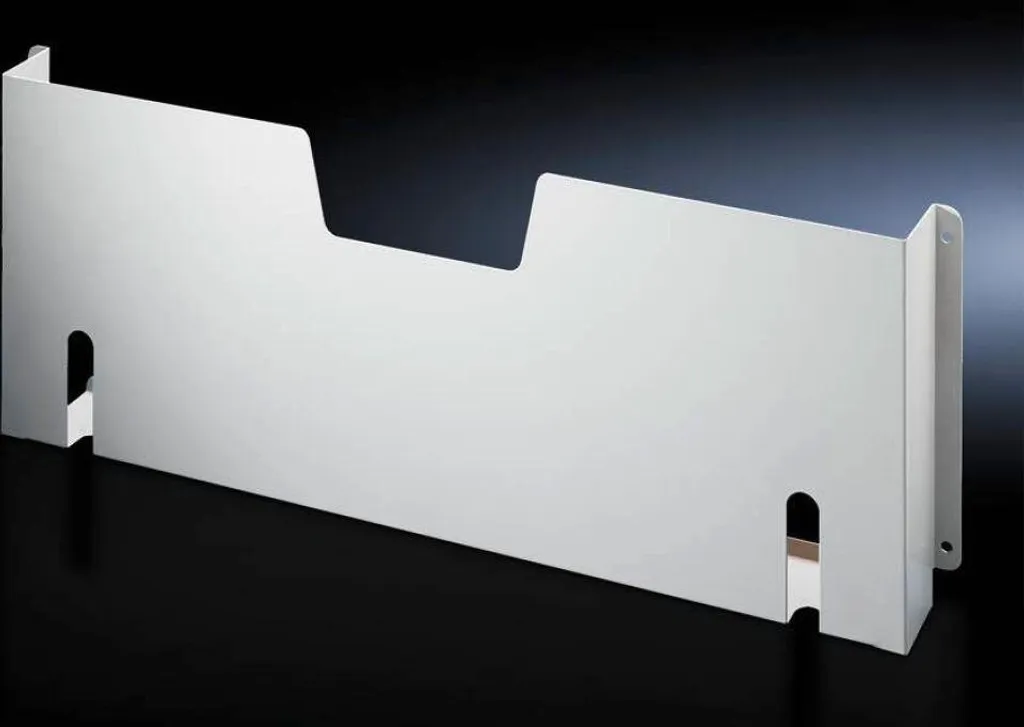 Porte-plans pour Armoire Électrique Rittal VX/TS en Acier Gris Résistant