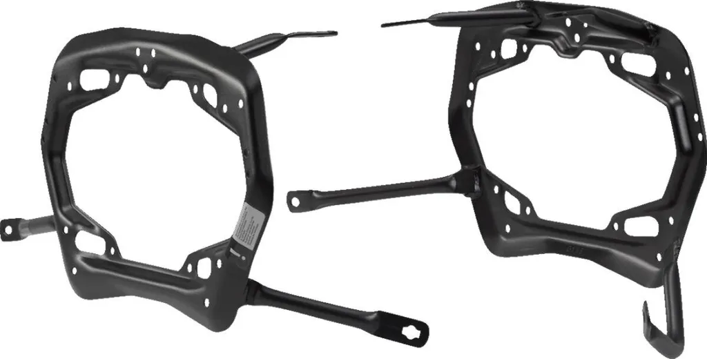 Supports de valises latérales moto Pro de SW-Motech robustes et amovibles