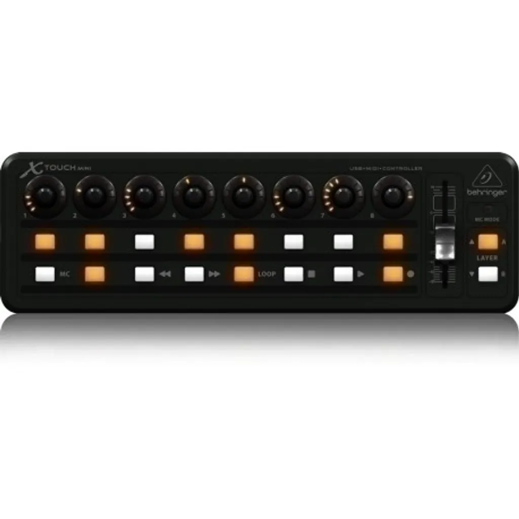 Behringer X-TOUCH MINI avec 8 Encodeurs rotatifs et 16 Touches LED - 2