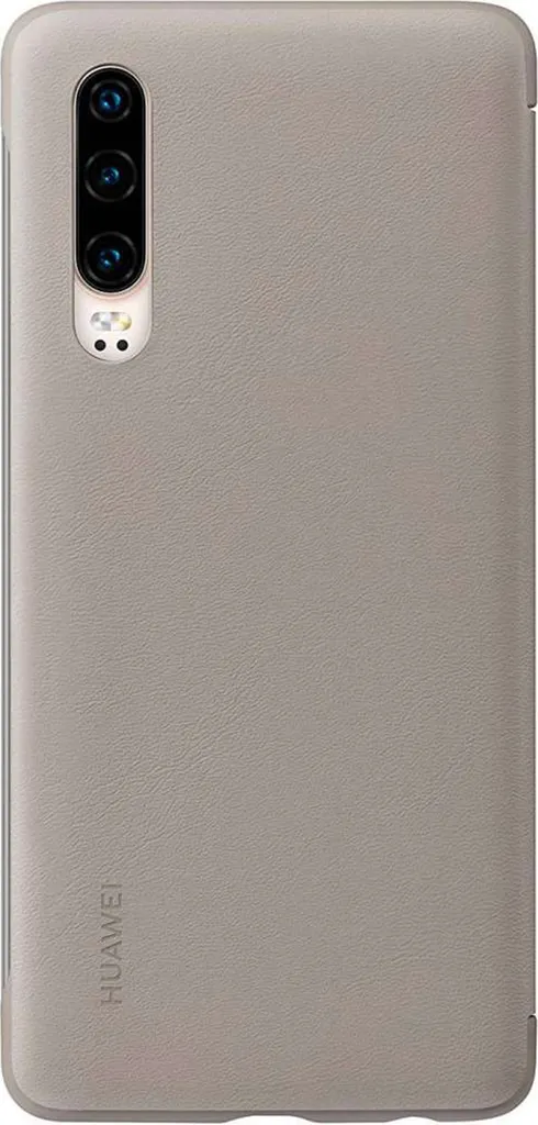 Case Huawei P30 Originale Smart View Khaki ELE-L29 ELE-L09