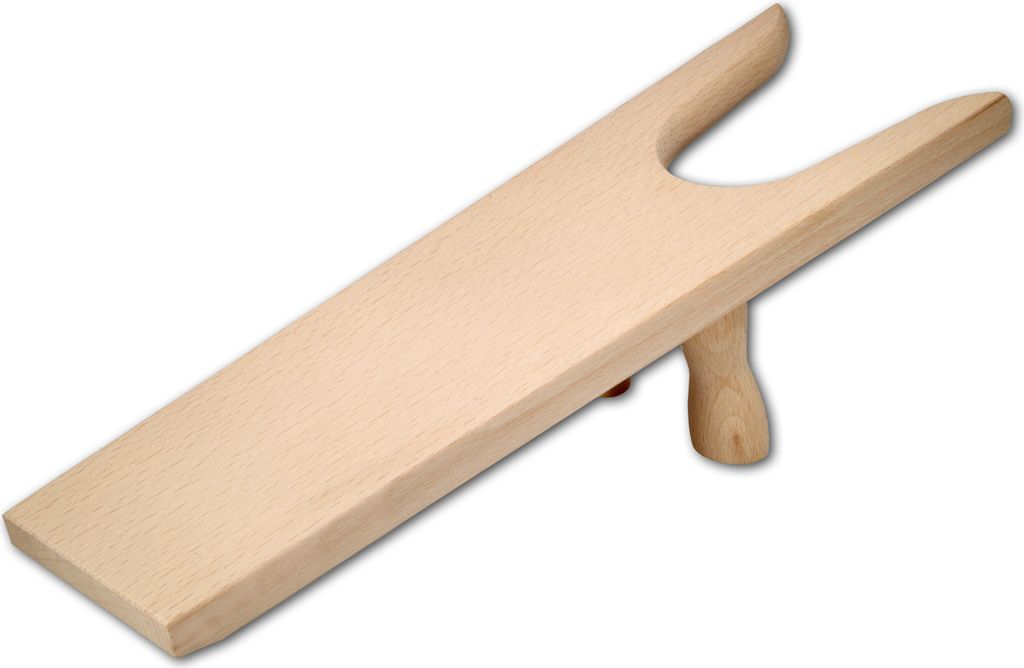 Stiefelknecht aus heimischem Buchen-Holz, 32,5 cm, Produktbild 