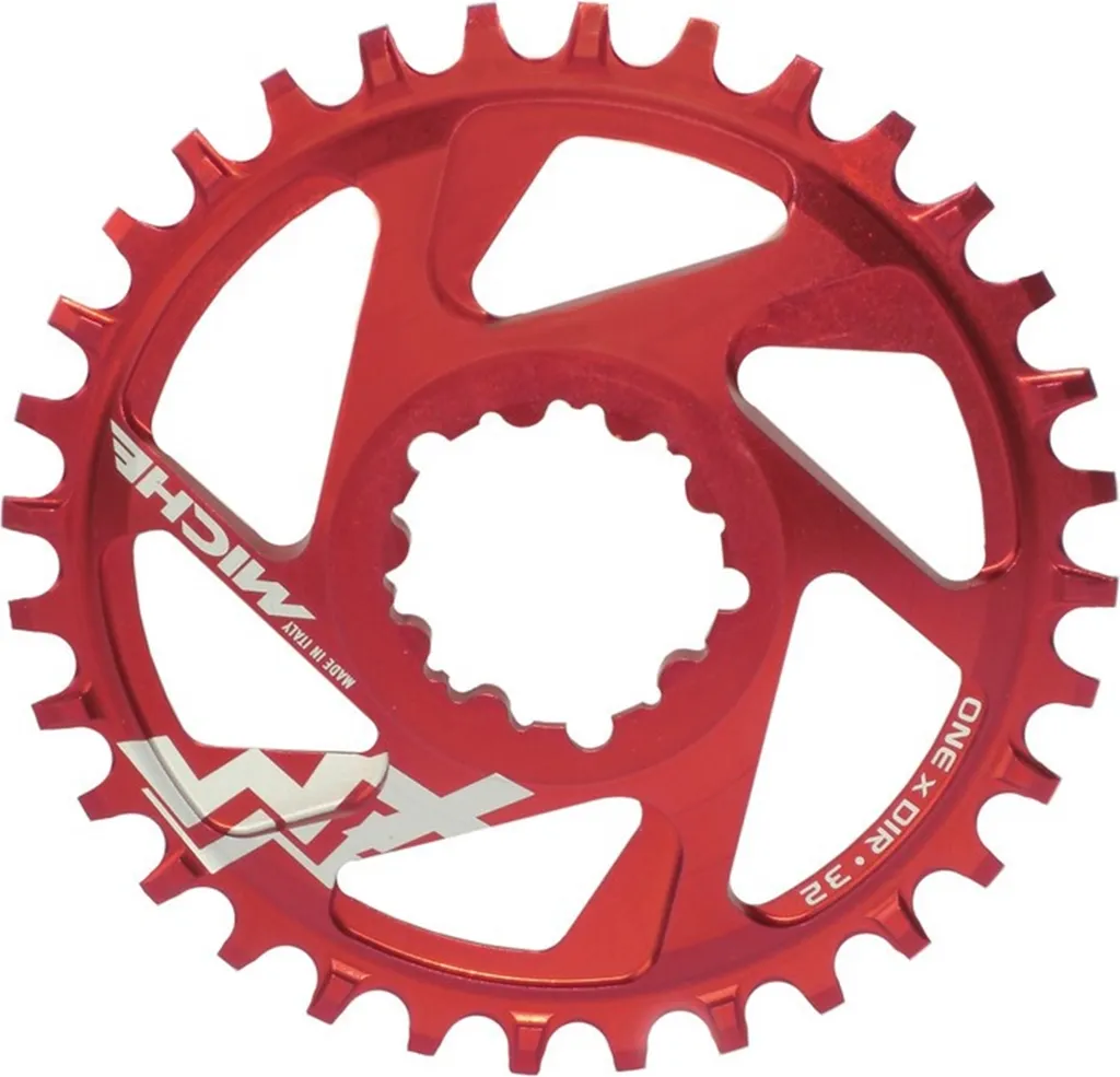 Plateau Miche XM SR One 32T Rouge 6mm : Évitez les Déraillements