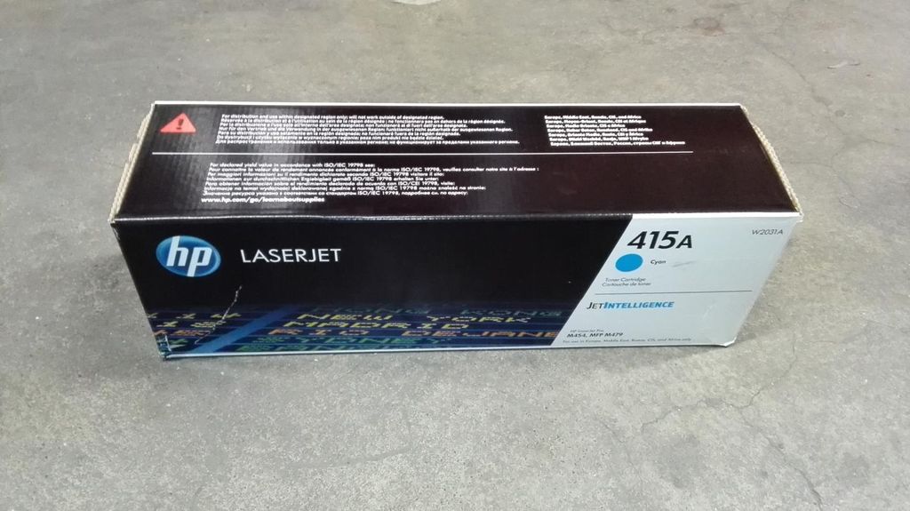 HP 415A Cyan Original LaserJet Tonerkartusche, 2100 Seiten, Produktbild 