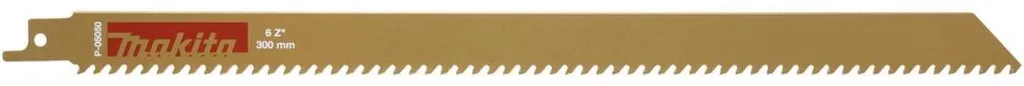 Makita Reciprosägeblatt für Baumaterial 300 mm - 6 TPI - HM - 1 Stk.