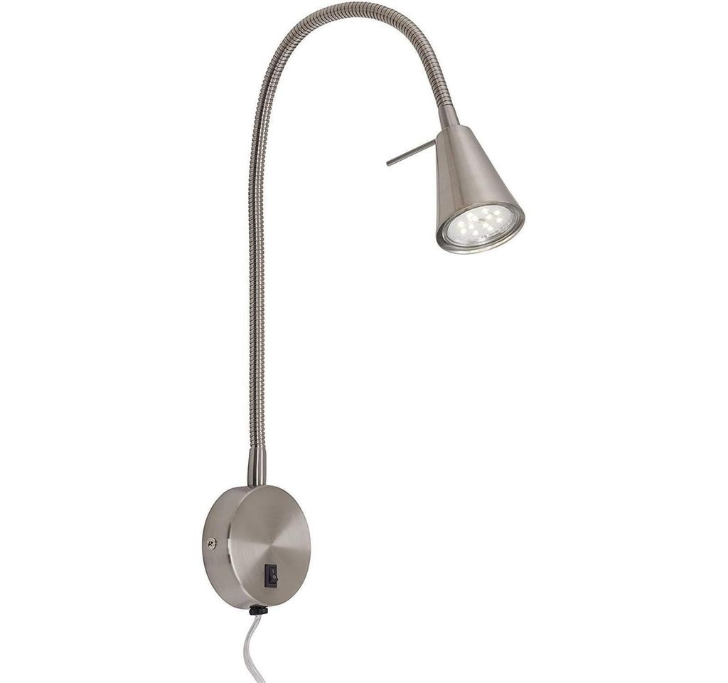 BRILONER TUSA Lampe de lecture LED orientable bras flexible Image du produit 