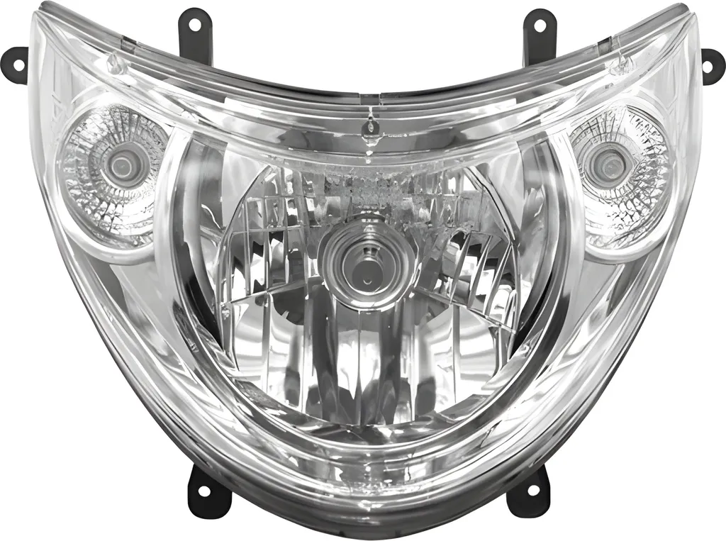 Phare avant Kymco X-Citing 250 500 - Vitre transparente antichoc 12V