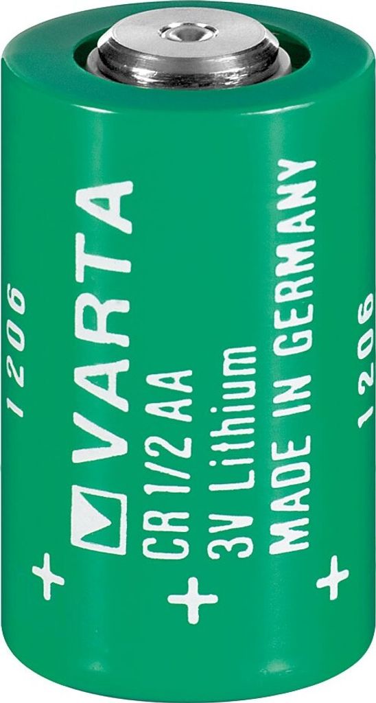 Varta CR1/2AA / 1/2 AA (Mignon) (6127) - Lithium-Mangandioxid Batterie, 3 V