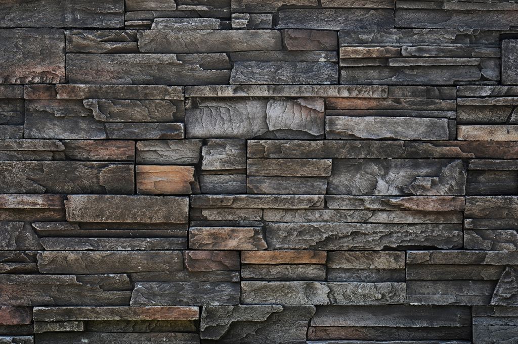 Muralo Fototapete Steinwand 460 (B) x 300 (H) cm Vlies Tapete Wandtapete Steinoptik Schiefer Wohnzimmer Schlafzimmer moderne Wandbild Steinoptik 3D...