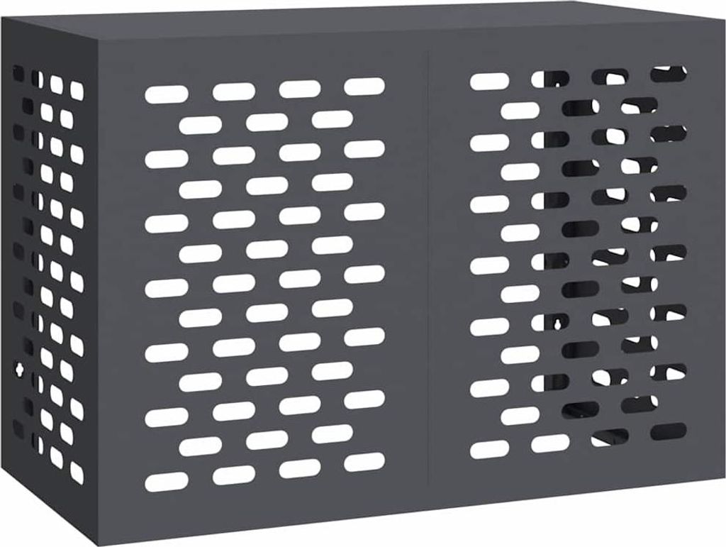 vidaXL Klimaanlagenabdeckung Anthrazit 100 x 50 x 70 cm Produktbild 