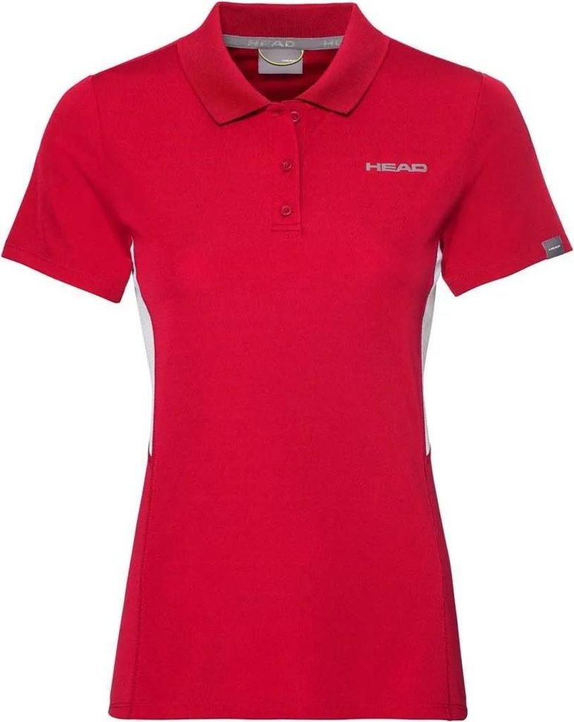 Head Racket Club Tech Kurzarm-poloshirt Rot 164 cm Mädchen Rot 164 cm