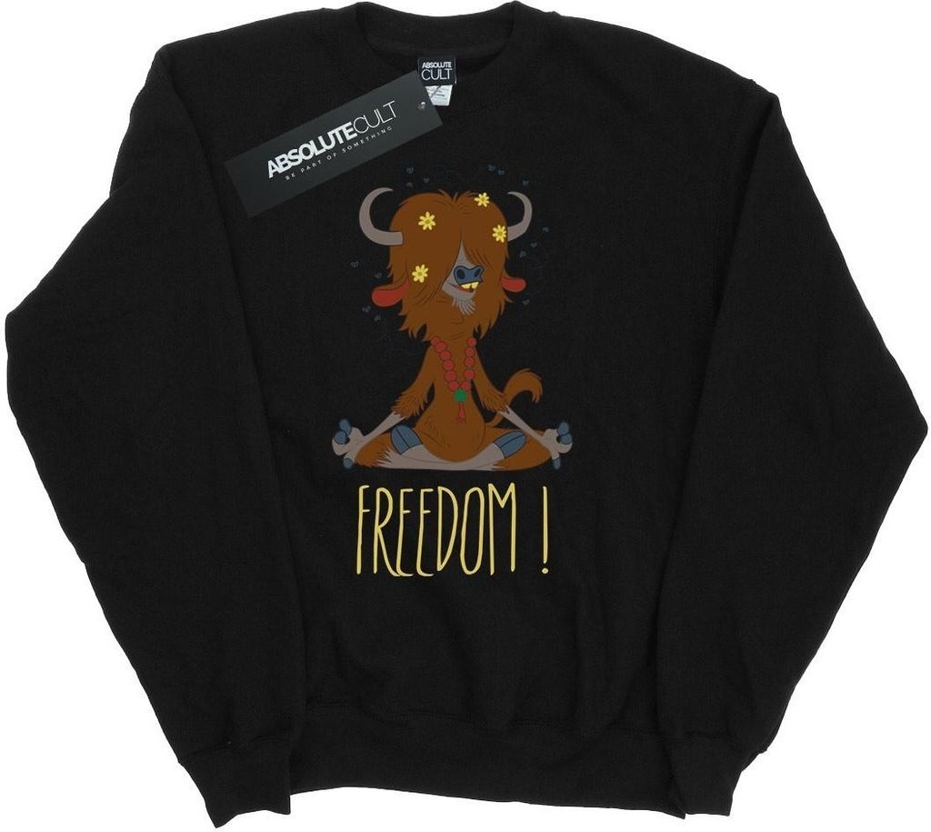 Disney - "Zootropolis Yak Freedom" Sweatshirt für Herren BI48662 (XL) (Schwarz)