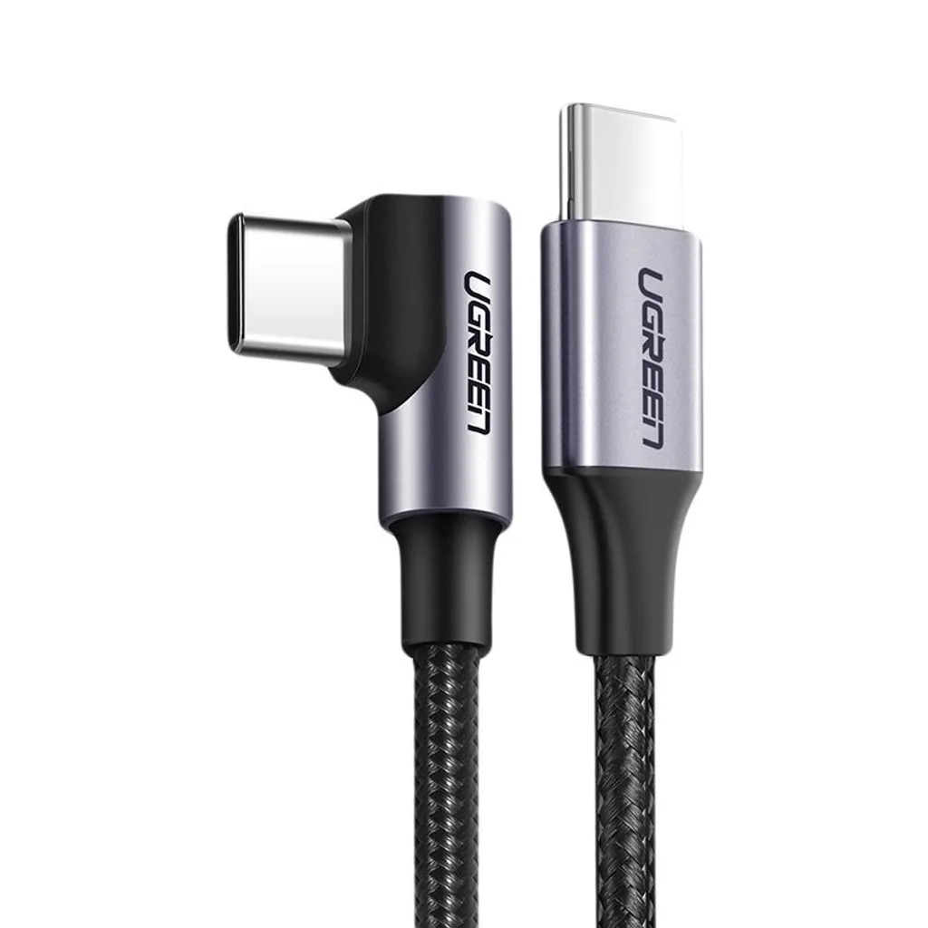 Cavo UGREEN Angolato 90° USB-C 60W 2m - Comfort Totale per il tuo Divano
