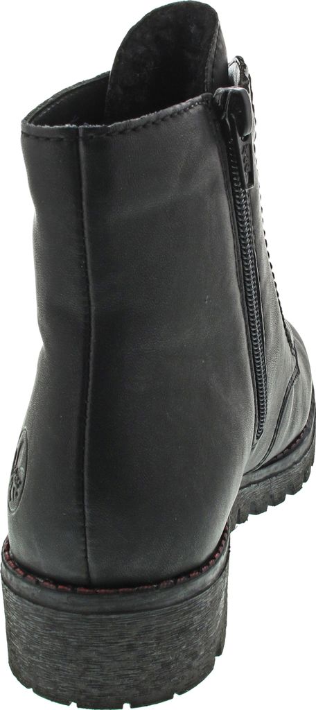 Rieker Schnürstiefel - Tiefschwarz Kunstleder Größe: 39 Produktbild 101