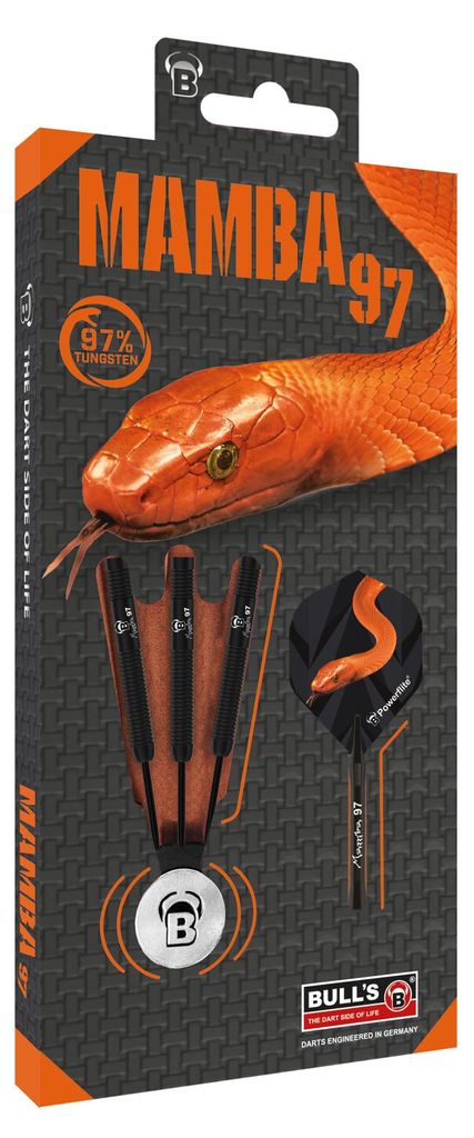 BULL'S Mamba 97 M1 Steel Dart - 21g -- 1 Satz