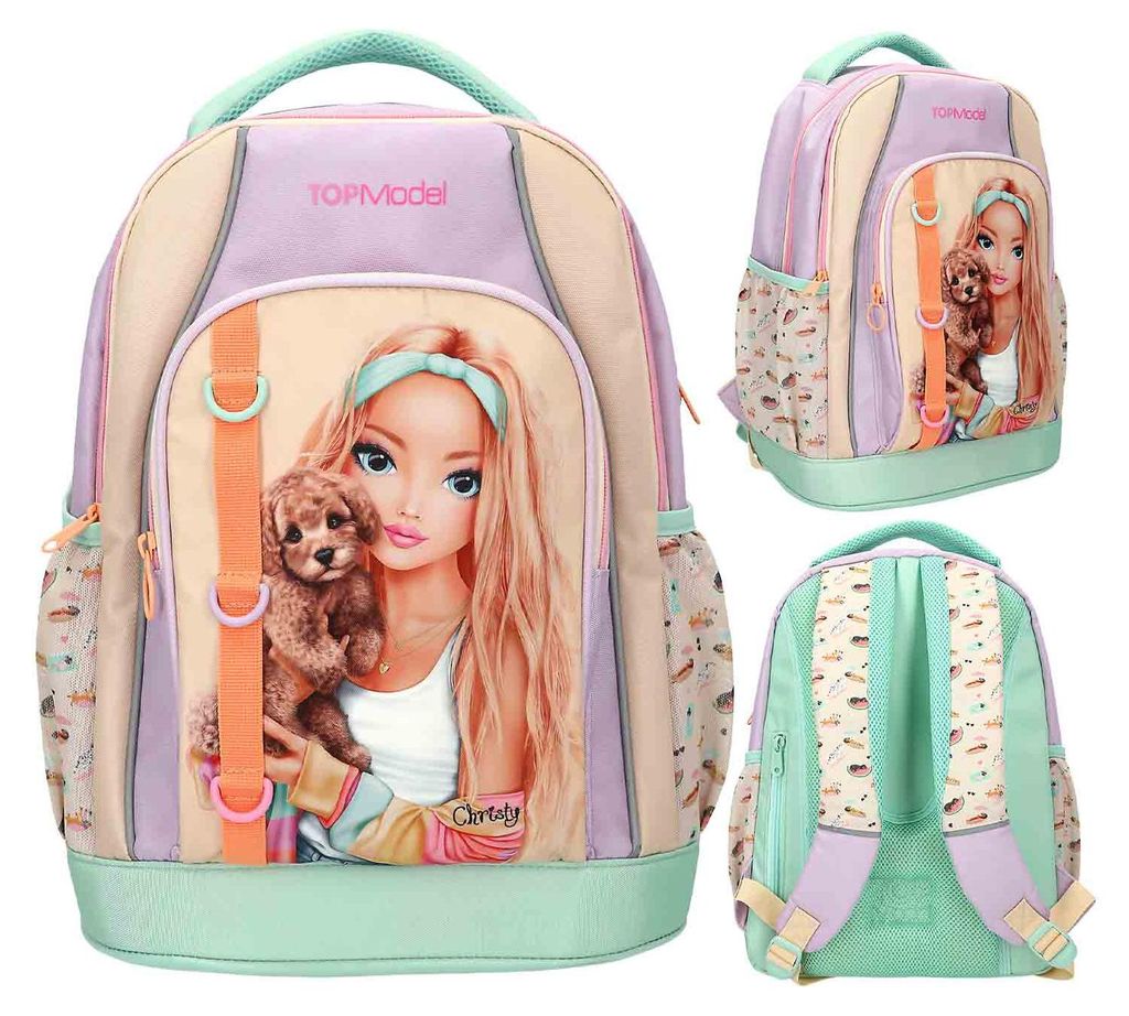 Schulrucksack SUNNY DOG -schmutz-und wasserabweisend Produktbild 