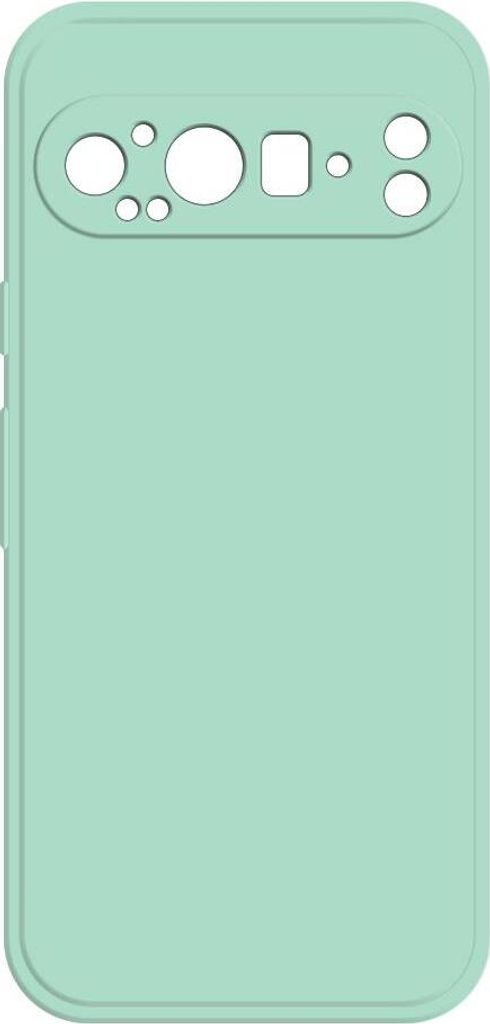 Hülle für Google Pixel 9 Pro - Phonesta Color Silikon Back Cover - Minzgrün