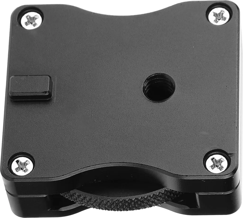 Piastra Rialzo Camera Alluminio CNC - Supporto Video Alta Precisione - 5