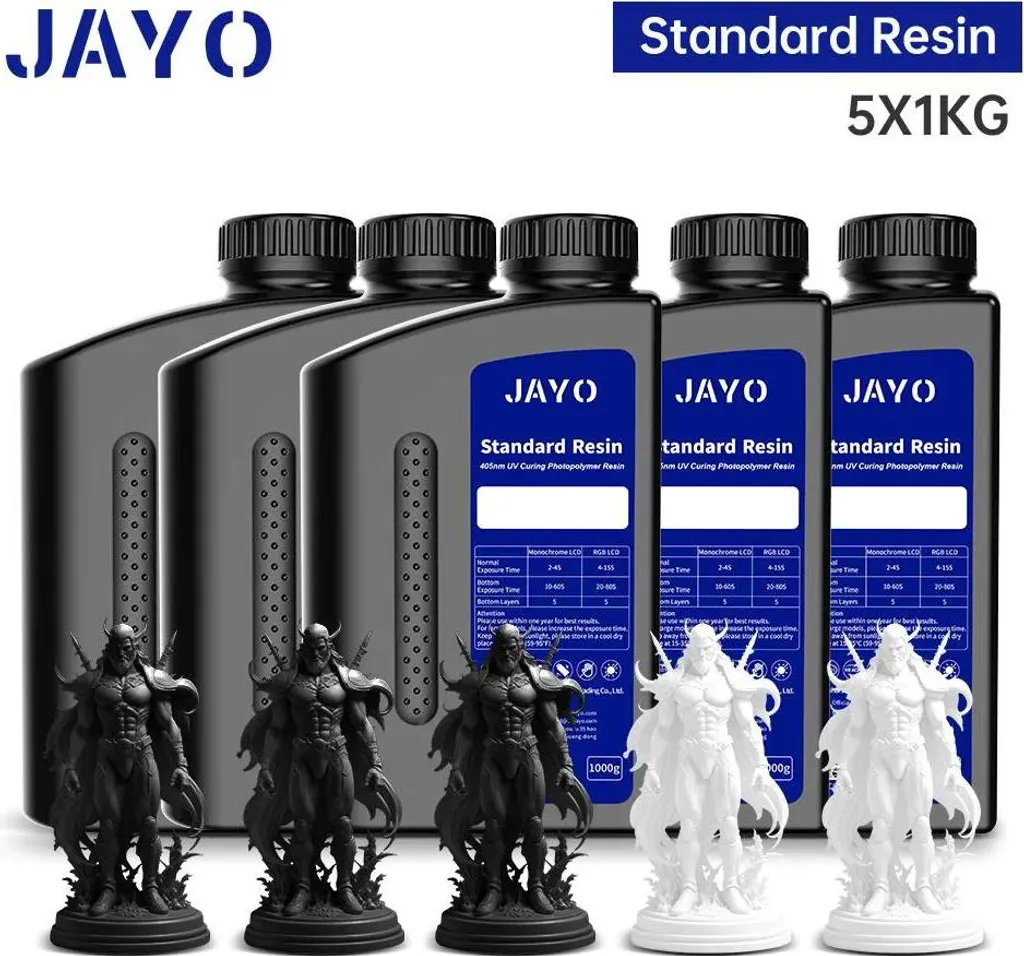Résine impression 3D 3BK-2WT pour prototypes détaillés et figurines - 2