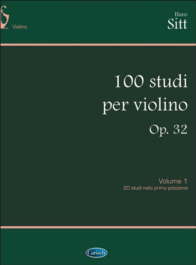 100 Studi op.32 vol.1per violino