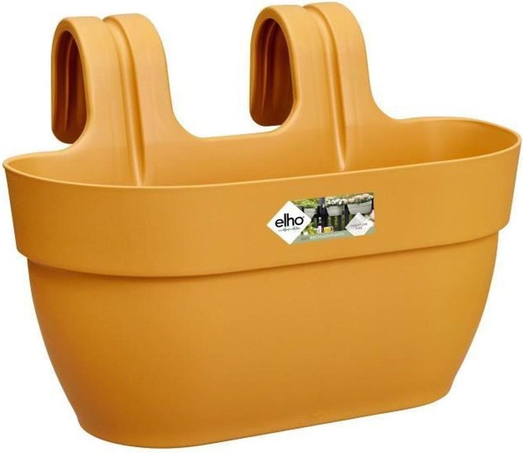Blumentopf elho vibia vibia easy hanger medium 24,1 x 36 x 26,5 cm gelb Kunststoff rechteckig modern rechteckig 24 x 36 x 26,5 cm