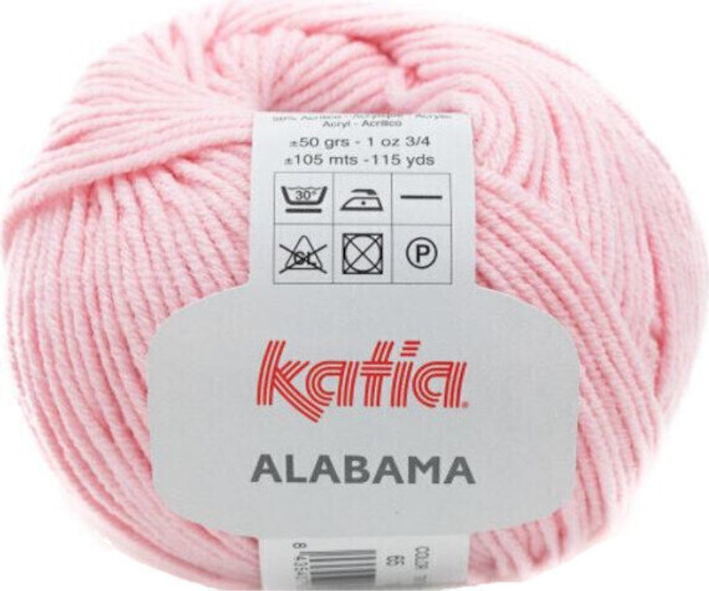 Katia Alabama 65 Light Pink Strickgarn