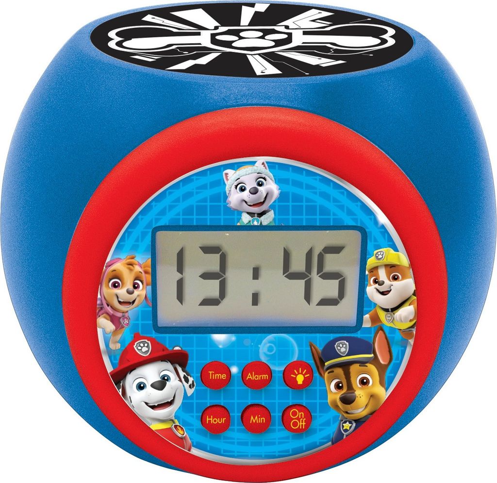 Budík s projektorom Paw Patrol s časovačom Obrázok produktu 