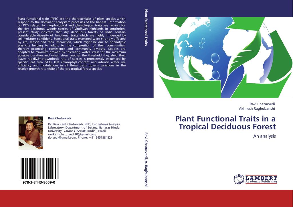 Plant Functional Traits in a Tropical Deciduous Forest