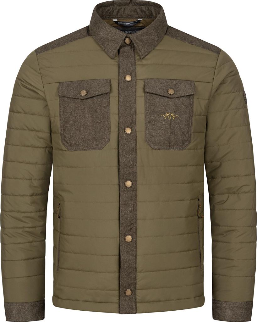 Blaser Ron Isolations Shacket Herren (Dunkel Oliv) Größe XL