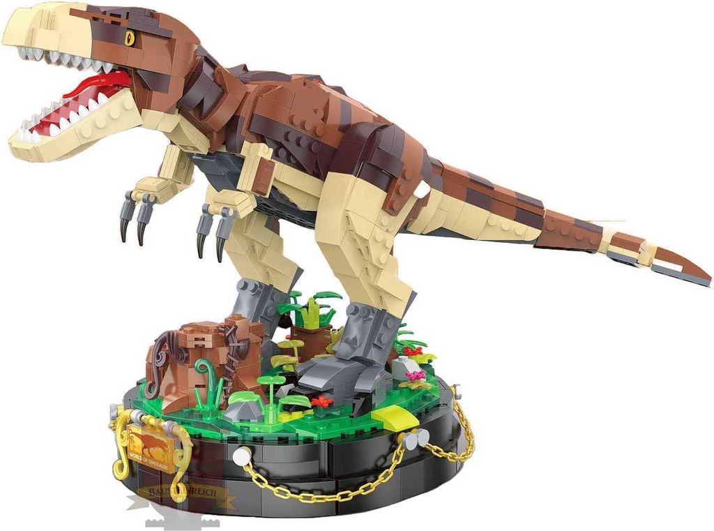 Klemmbausteine T-Rex Modell 21064 mit 1330 Mini Steinen Produktbild 