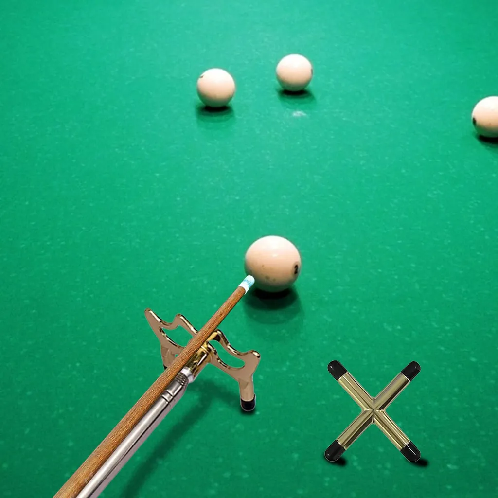 Stabilisateur de queue billard télescopique pour tirs difficiles - 2