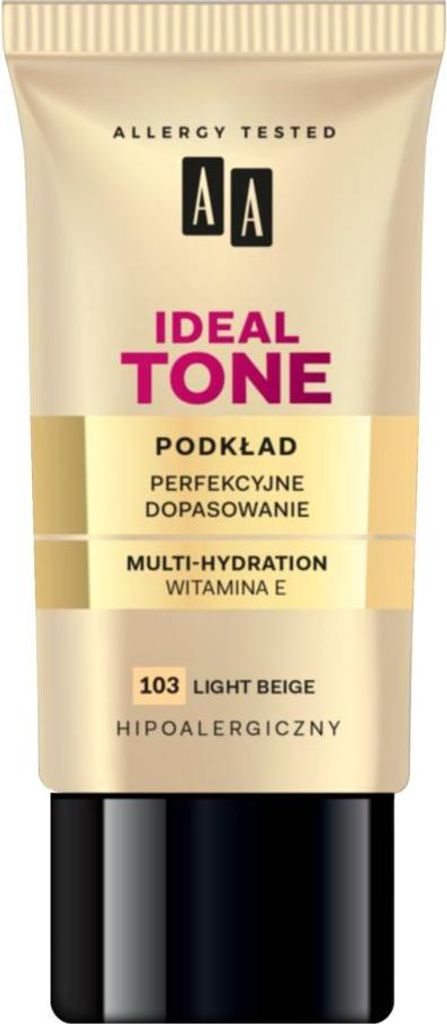 AA Ideal Tone Foundation Fond de teint visage 103 Light Image du produit 