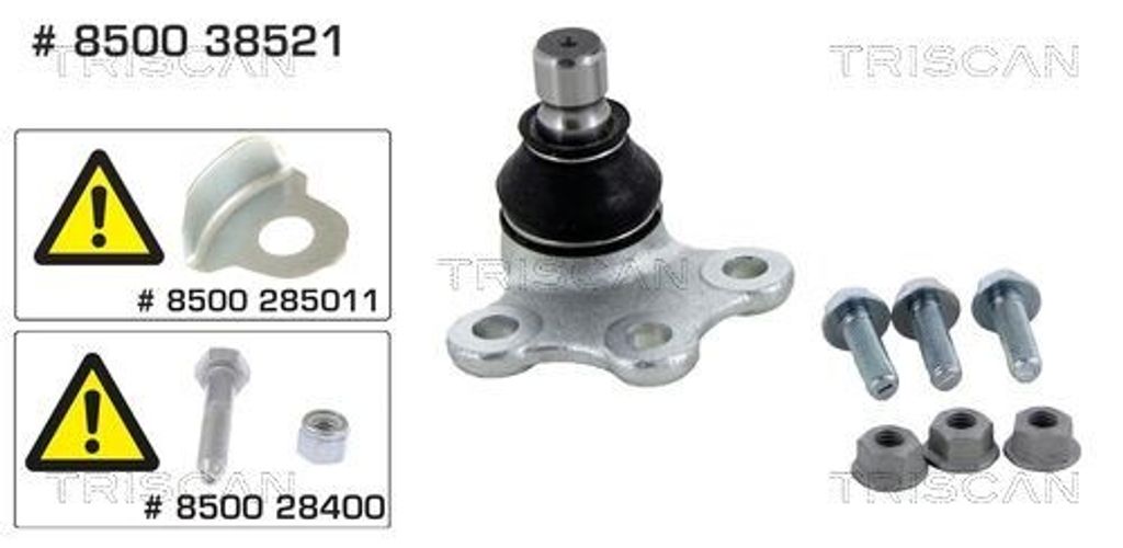 TRISCAN Traggelenk für OPEL Crossland X (P17) 8500 38521